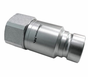 Szybkozłącze hydrauliczne suchoodcinające wtyczka G1/2"BSP gwint wewnętrzny ISO16028 Waryński
