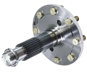 Wał koła z nakrętką kompletny ze szpilkami do C-360 50428071, 50428072 Import