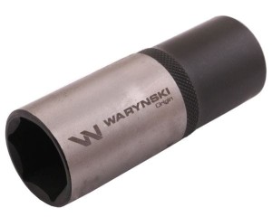 Nasadka sześciokątna 1/2" 24 mm długa CrV50BV30 DIN 3124 Waryński