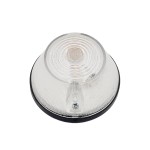 Lampa obrysowa biała niska