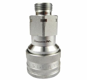 Szybkozłącze hydrauliczne gniazdo M18x1.5 gwint zewnętrzny EURO Waryński