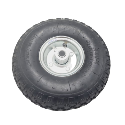 Koło pneumatyczne 4.00-4 4PR na oś fi-16mm 400-44 Gumax wózek transportowy.jpg