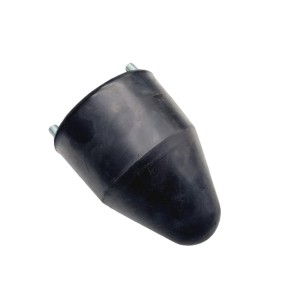 Odbój resor gumowy stożkowy 2 śruby M12 Przyczepa HL 8011020050