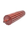 Bęben napędowy do taśmy 80cm, ażurowy; wałek z wpustem  Rozsiewacz RCW-3 2011030031