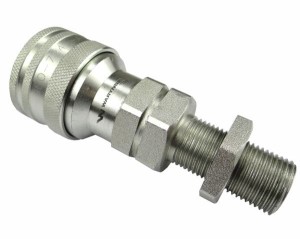 Szybkozłącze hydrauliczne gniazdo long M18x1.5 gwint zewnętrzny EURO (9100818GL) (ISO 7241-A) Waryński